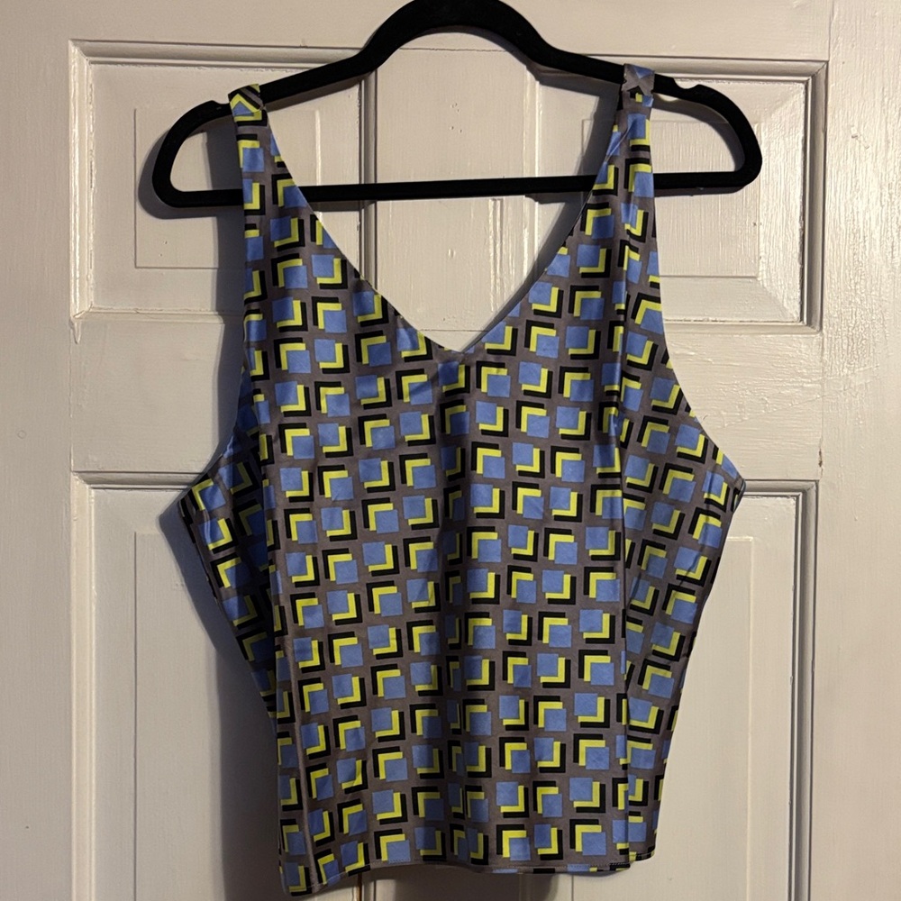 NWT Wildfang the empower satin Cami in cubic